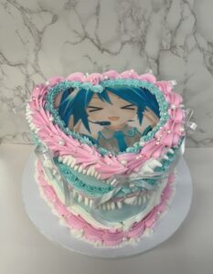 Heart Cake, Hatsune Miku, Cinotti's Bakery, Jacksonville
