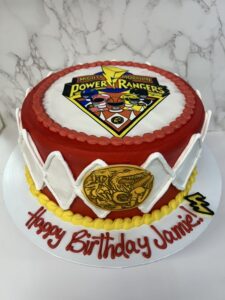 Power Rangers Cake, Cinotti's Bakery, Birthday Cake