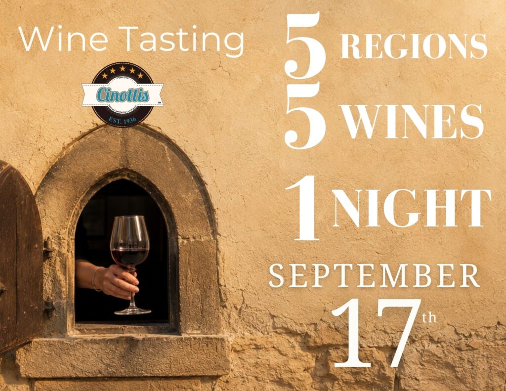 Wine Tasting Jacksonville, Wine tasting Jacksonville, Cinotti’s Bakery