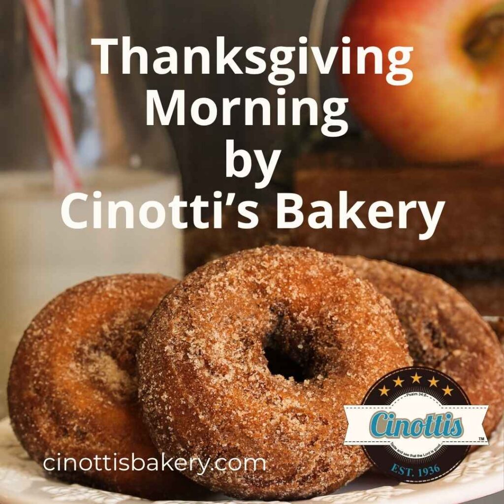 Thanksgiving Morning by Cinotti’s Bakery, Cinotti’s Bakery & Italian Market, Cinotti's Bakery, Jacksonville, Pumpkin
